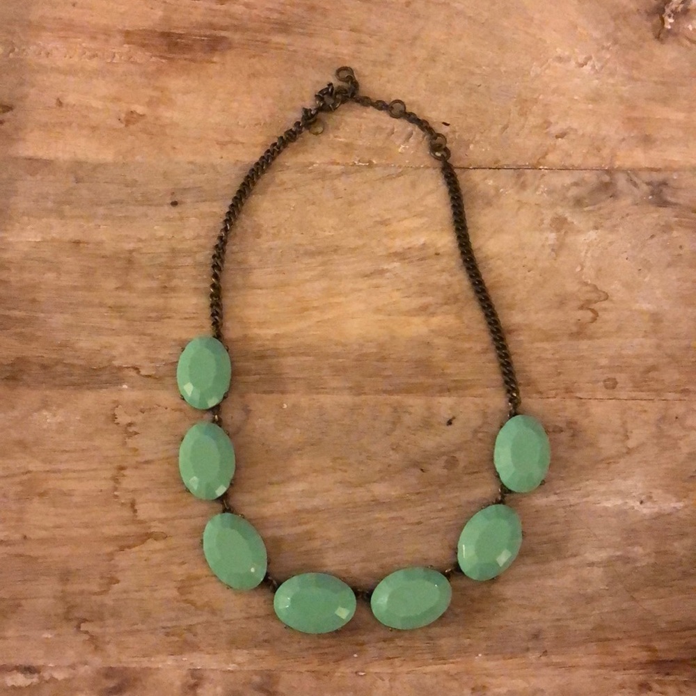 Turquoise necklace.